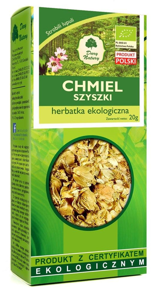 Herbatka z Szyszek Chmielu BIO (3 szt x 20 g)