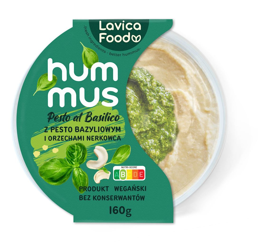 Hummus Pesto Al Basilico (2 szt x 160 g)