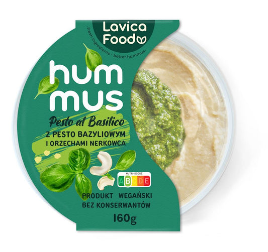 Hummus Pesto Al Basilico (2 szt x 160 g)
