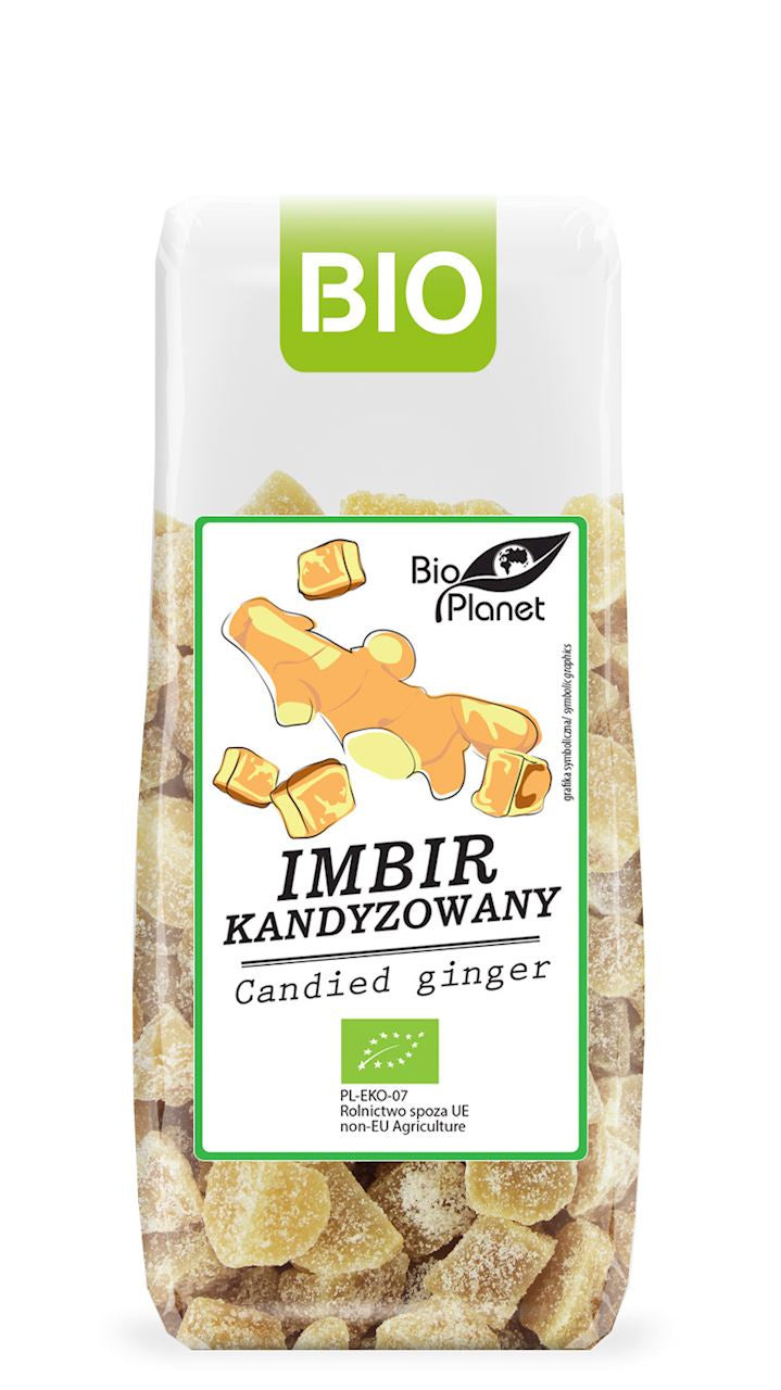 Imbir Kandyzowany BIO (4 szt x 100 g)