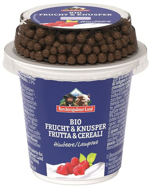 Jogurt Malinowy z Kulkami Czekoladowymi BIO (3 szt x 150 g)