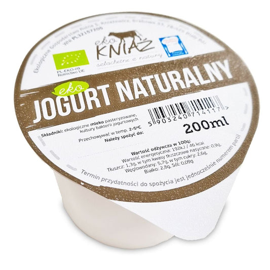 Jogurt Naturalny 1,3 % BIO 200 ml