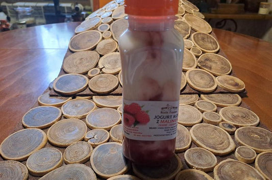Jogurt kozi z maliną (250 ml)
