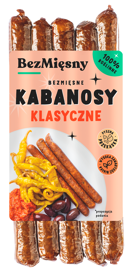 Kabanosy Klasyczne Roślinne 160 g