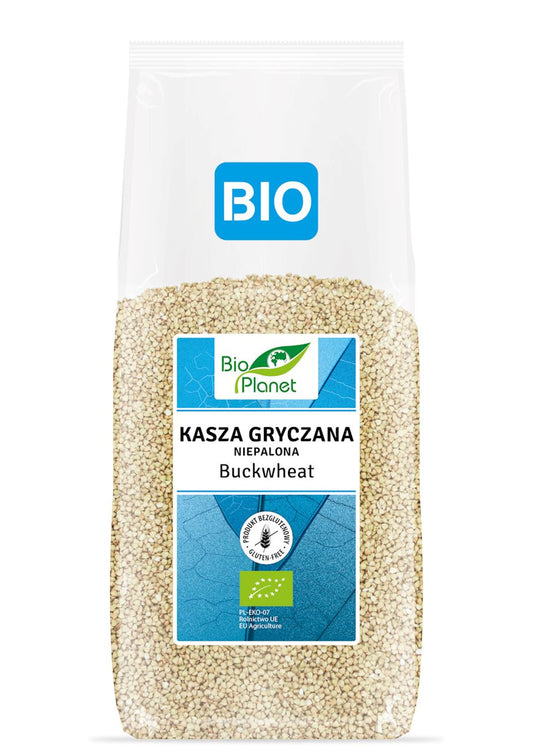 Kasza Gryczana Niepalona Bezglutenowa BIO (2 szt x 1 kg)
