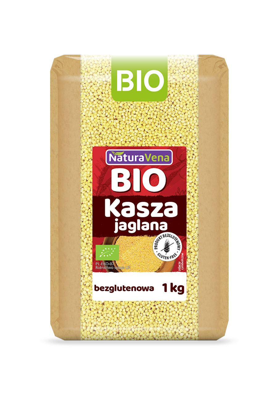Kasza Jaglana Bezglutenowa BIO (5 szt x 1 kg)