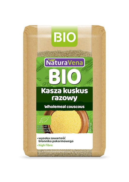 Kasza Kuskus Razowy BIO (6 szt x 400 g)