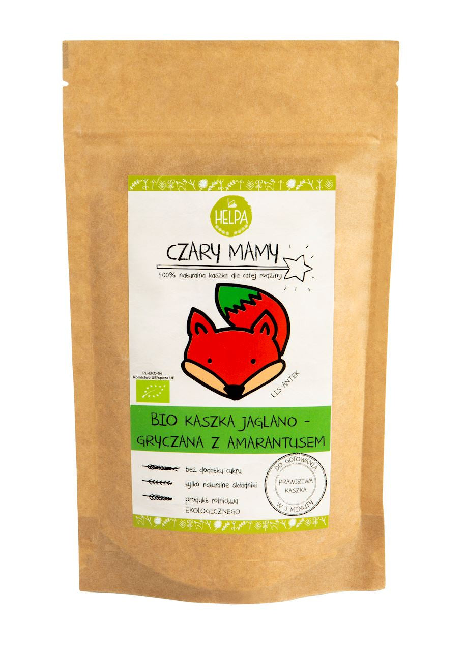 Kaszka Jaglano - Gryczana z Amarantusem Bez Dodatku Cukrów BIO (2 szt x 200 g)