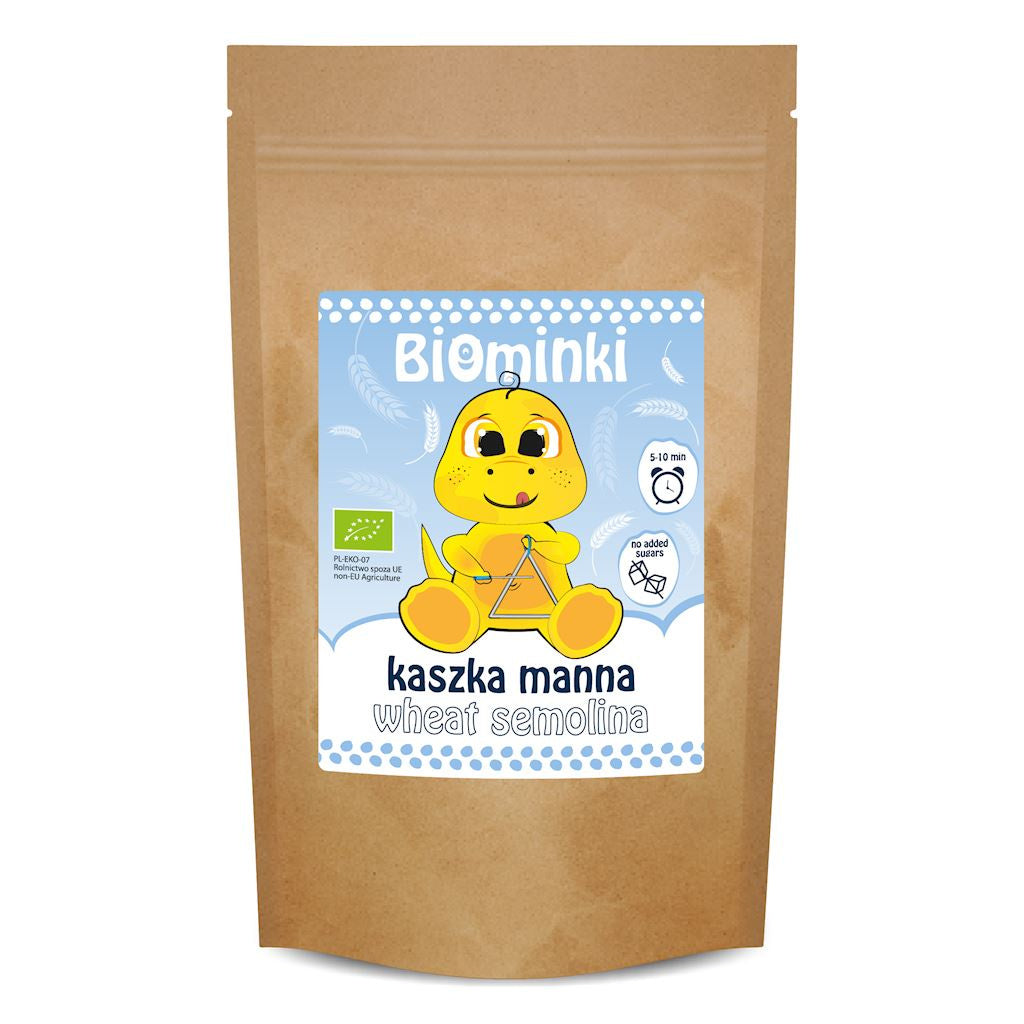 Kaszka Manna Bez Dodatku Cukrów BIO (4 szt x 200 g)