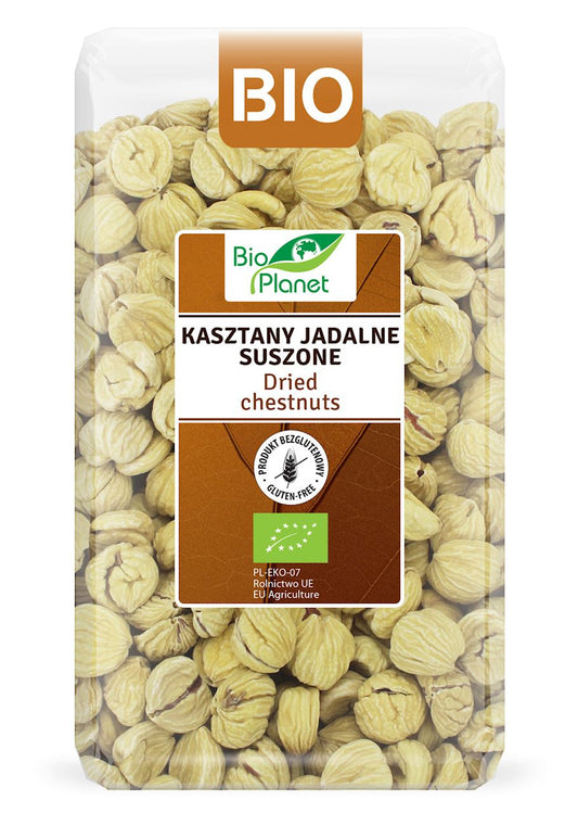 Kasztany Jadalne Suszone Bezglutenowe BIO 1 kg