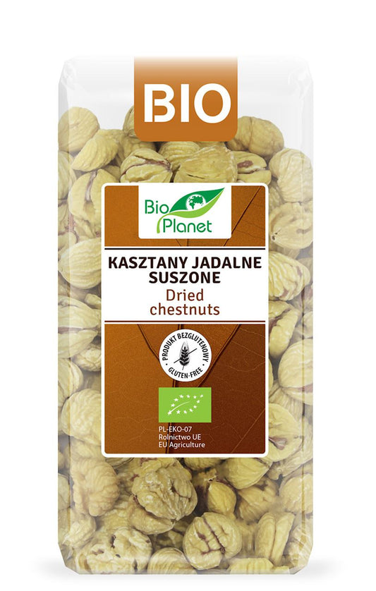 Kasztany Jadalne Suszone Bezglutenowe BIO 400 g