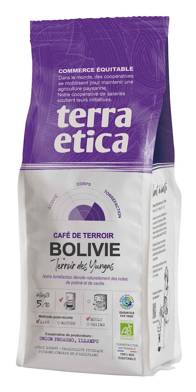 Kawa Mielona Arabica 100 % Boliwia Fair Trade BIO 250 g