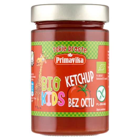 Ketchup Bez Octu Dla Dzieci Bezglutenowy BIO (2 szt x 315 g)