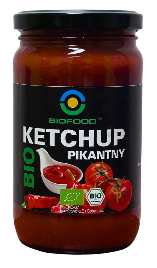 Ketchup Pikantny Bezglutenowy BIO (2 szt x 350 g)