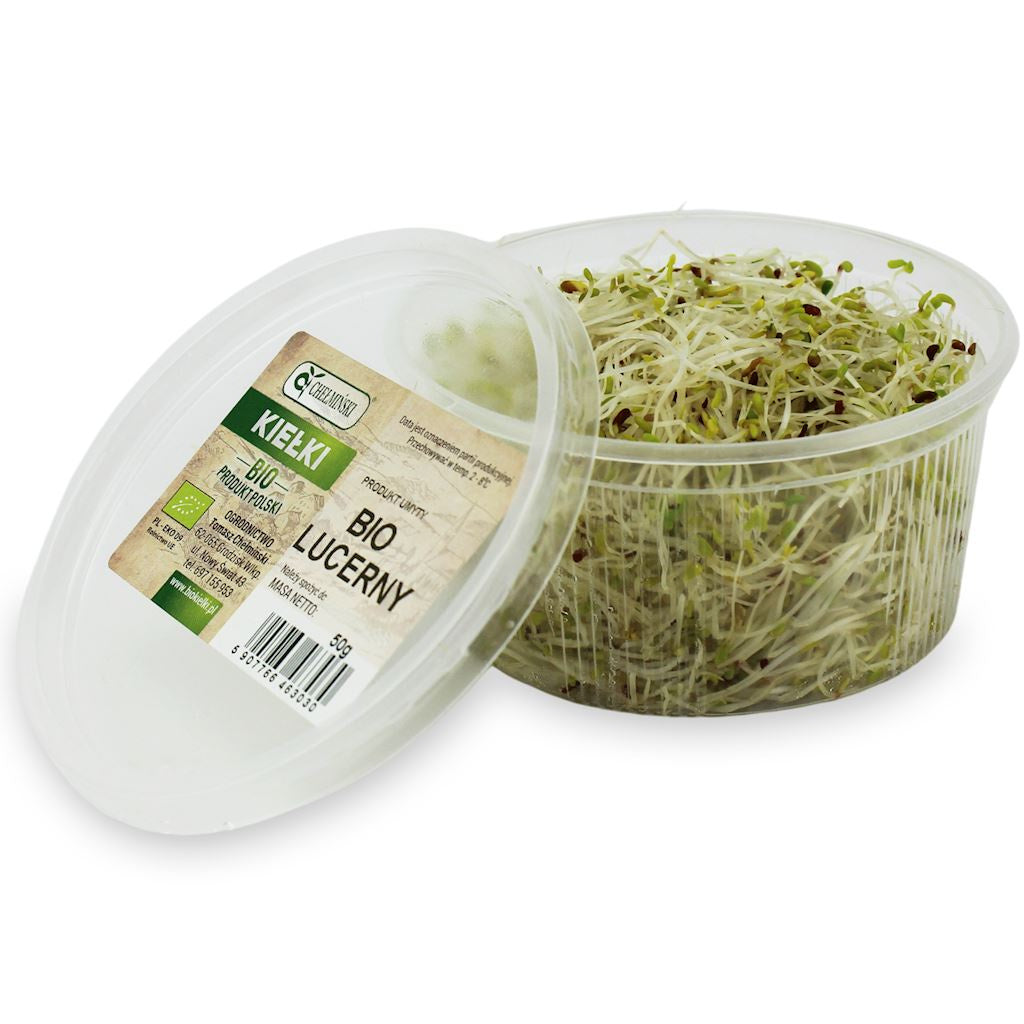 Kiełki Lucerny Świeże BIO (Około ) (2 szt x 50 g)