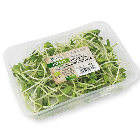 Kiełki Słonecznika Świeże BIO (Około ) (2 szt x 50 g)
