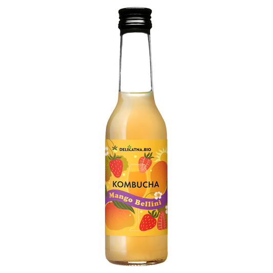 Kombucha Koktajlowa Mango Bellini BIO (2 szt x 270 ml)