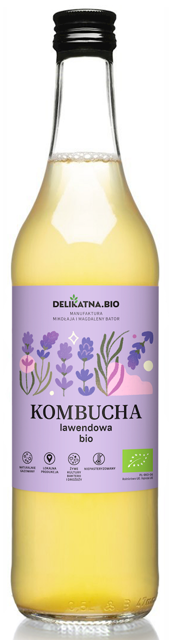 Kombucha Lawendowa BIO (2 szt x 500 ml)
