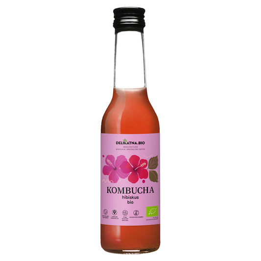 Kombucha z Hibiskusem BIO (2 szt x 270 ml)