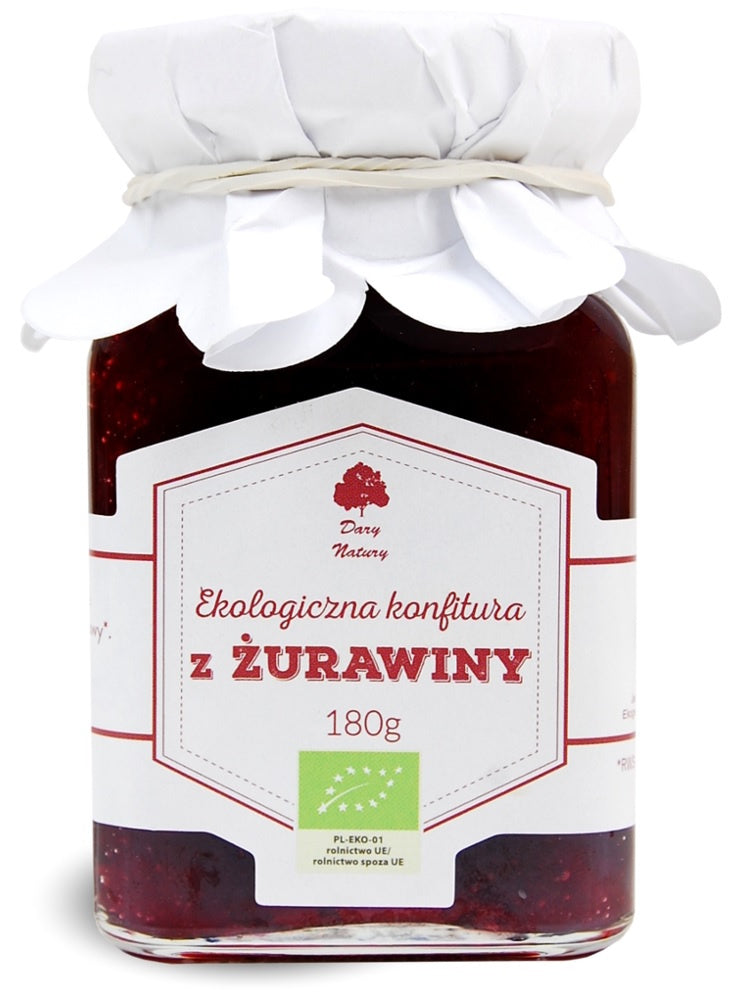 Konfitura z Żurawiny BIO (2 szt x 180 g)