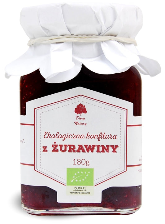 Konfitura z Żurawiny BIO (2 szt x 180 g)