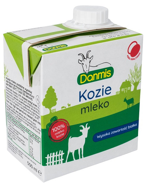 Kozie Mleko Uht (2,5 % Tłuszczu) (2 szt x 500 ml)