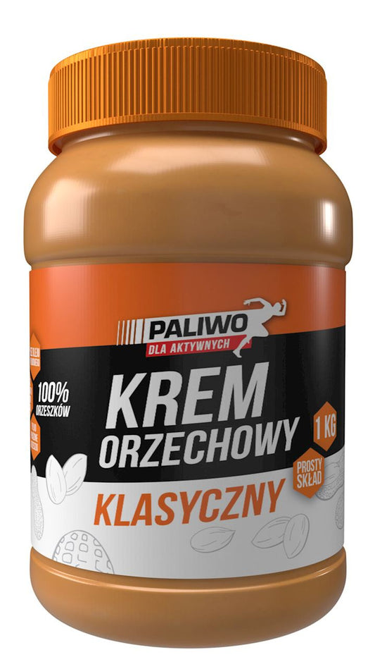 Krem Orzechowy Klasyczny 100 % Bez Dodatku Soli i Cukrów 1 kg