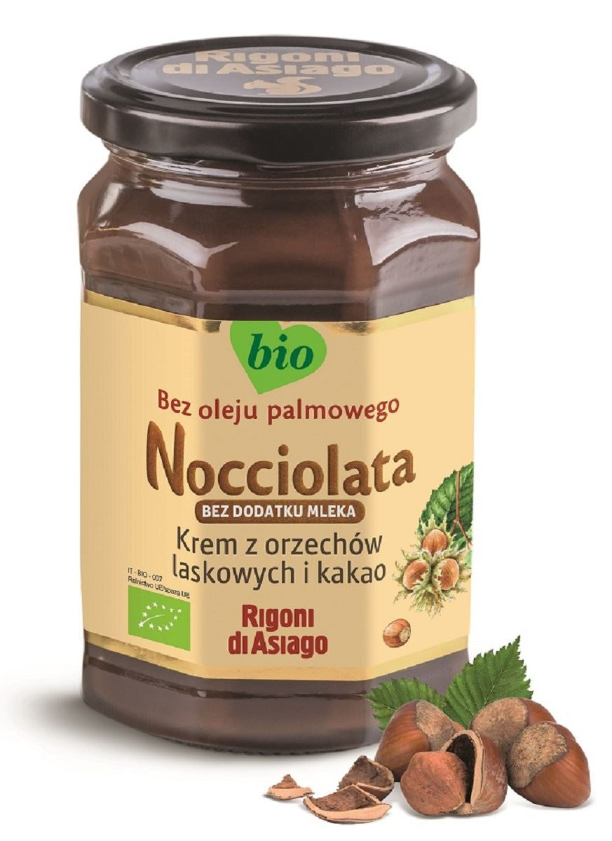 Krem Wegański z Orzechów Laskowych i Kakao Bezglutenowy BIO (2 szt x 250 g)