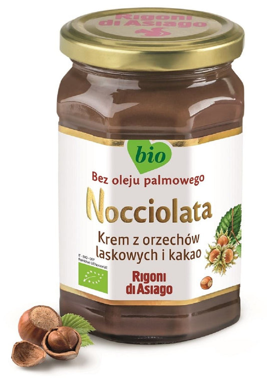 Krem z Orzechów Laskowych i Kakao Bezglutenowy BIO (2 szt x 250 g)