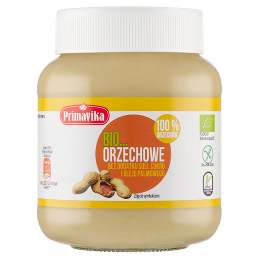 Krem z Orzeszków Ziemnych Prażonych 100 % Bezglutenowy BIO 360 g