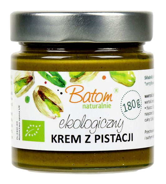 Krem z Pistacji Prażonych 100 % BIO 180 g