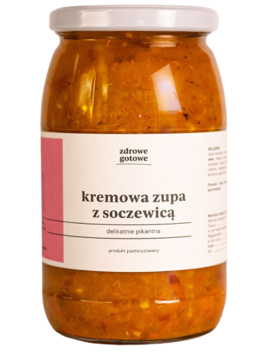 Kremowa zupa z soczewicy (900 ml)