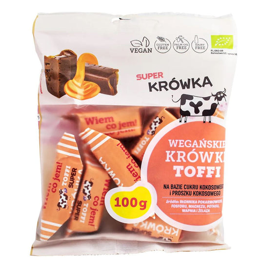 Krówki Toffi Bezmleczne Bezglutenowe BIO (5 szt x 100 g)