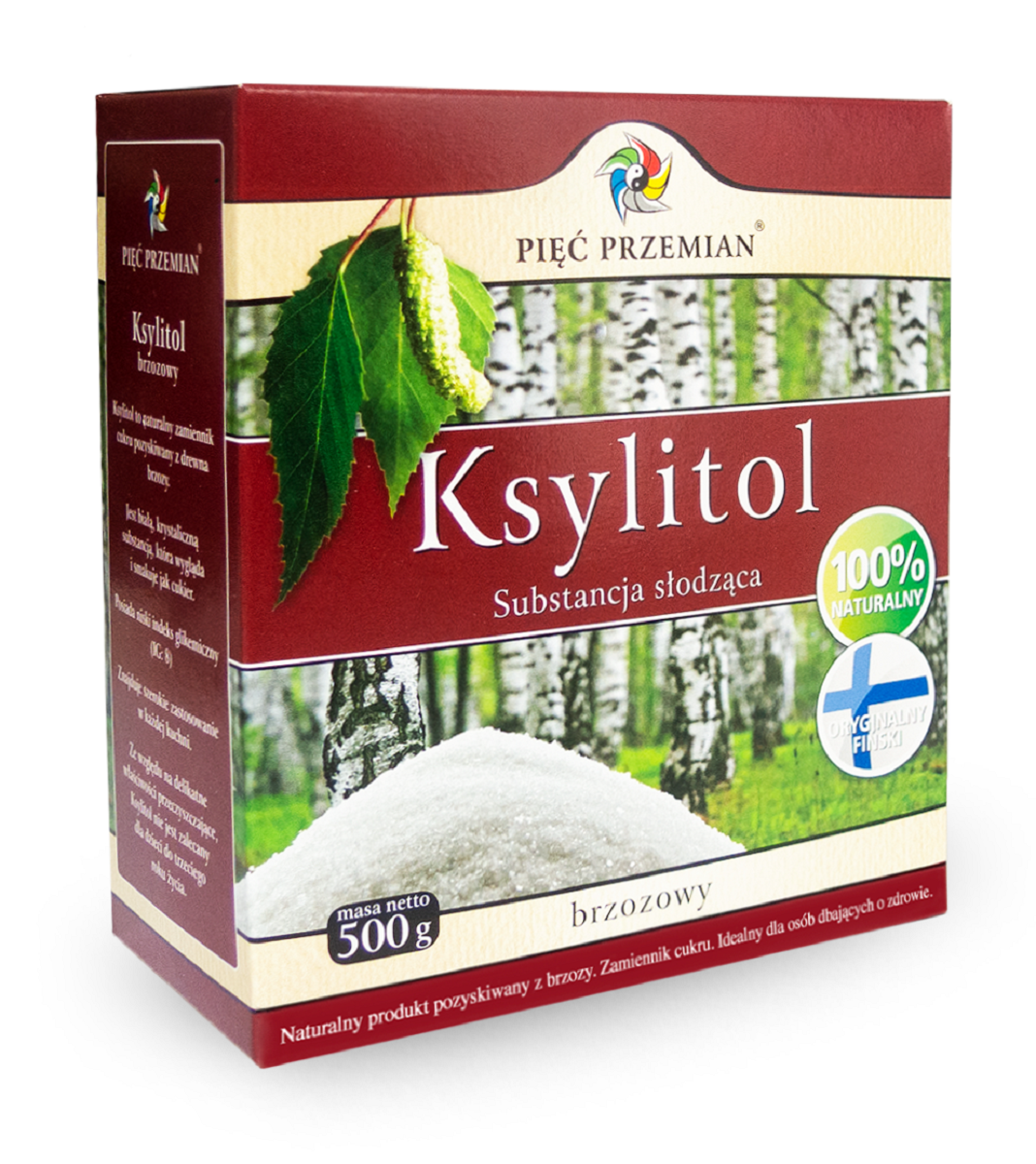 Ksylitol 500 g (Pudełko Papierowe)