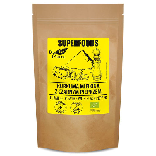 Kurkuma Mielona z Czarnym Pieprzem BIO (2 szt x 200 g)