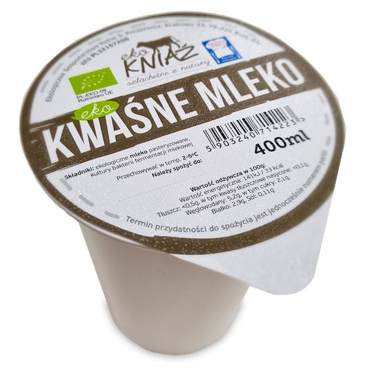 Kwaśne Mleko BIO 400 ml