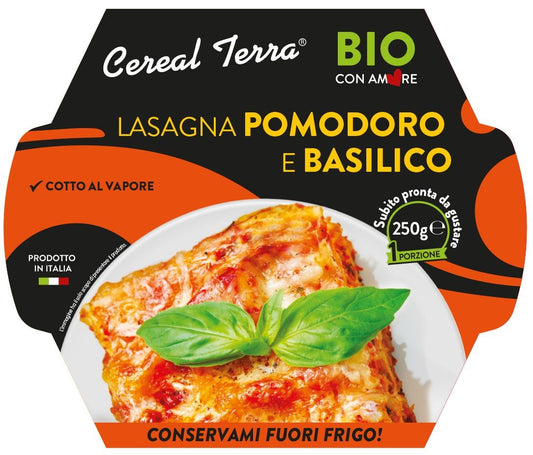 Lasagne z Pomidorami i Bazylią BIO (2 szt x 250 g)
