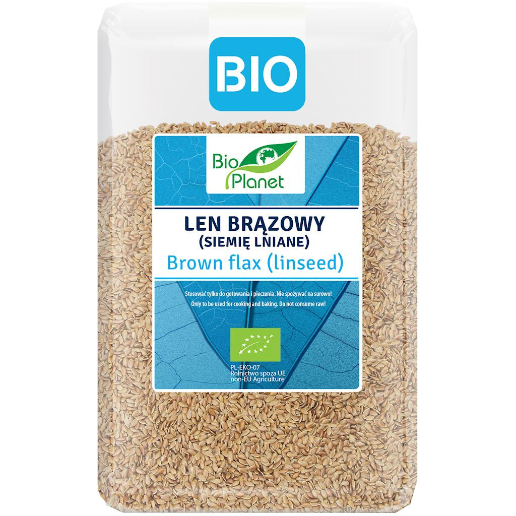 Len Brązowy (Siemię Lniane) BIO 2 kg