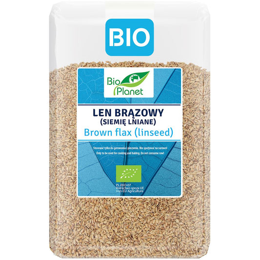 Len Brązowy (Siemię Lniane) BIO 2 kg