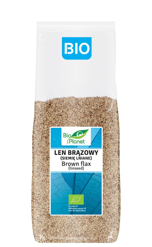 Len Brązowy (Siemię Lniane) BIO (2 szt x 1 kg)