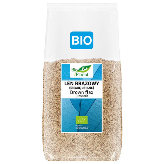 Len Brązowy (Siemię Lniane) BIO (3 szt x 400 g)