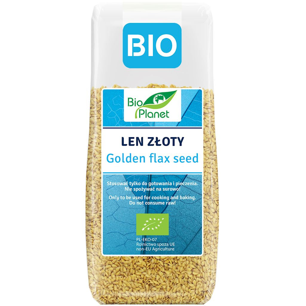 Len Złoty (Siemię Lniane) BIO (6 szt x 200 g)