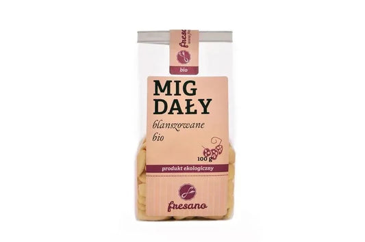 MIGDAŁY BLANSZOWANE BIO (100 g)