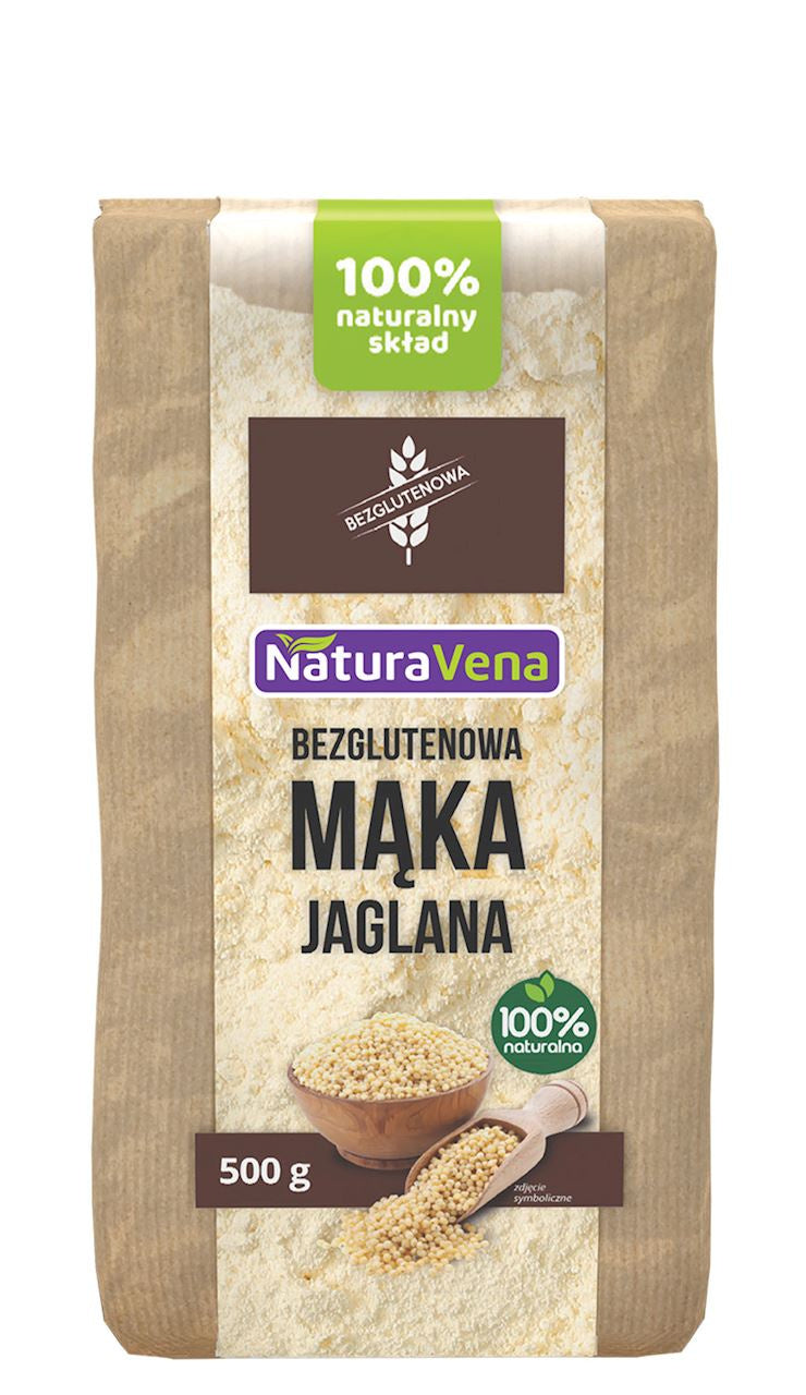 Mąka Jaglana Bezglutenowa (6 szt x 500 g)