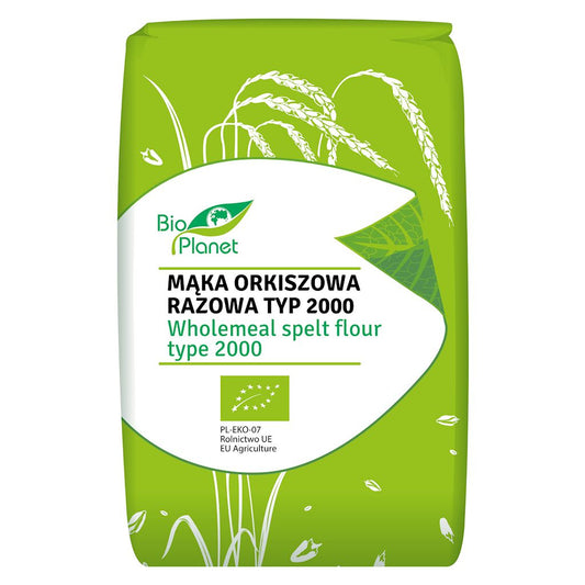 Mąka Orkiszowa Razowa Typ 2000 BIO (3 szt x 500 g)