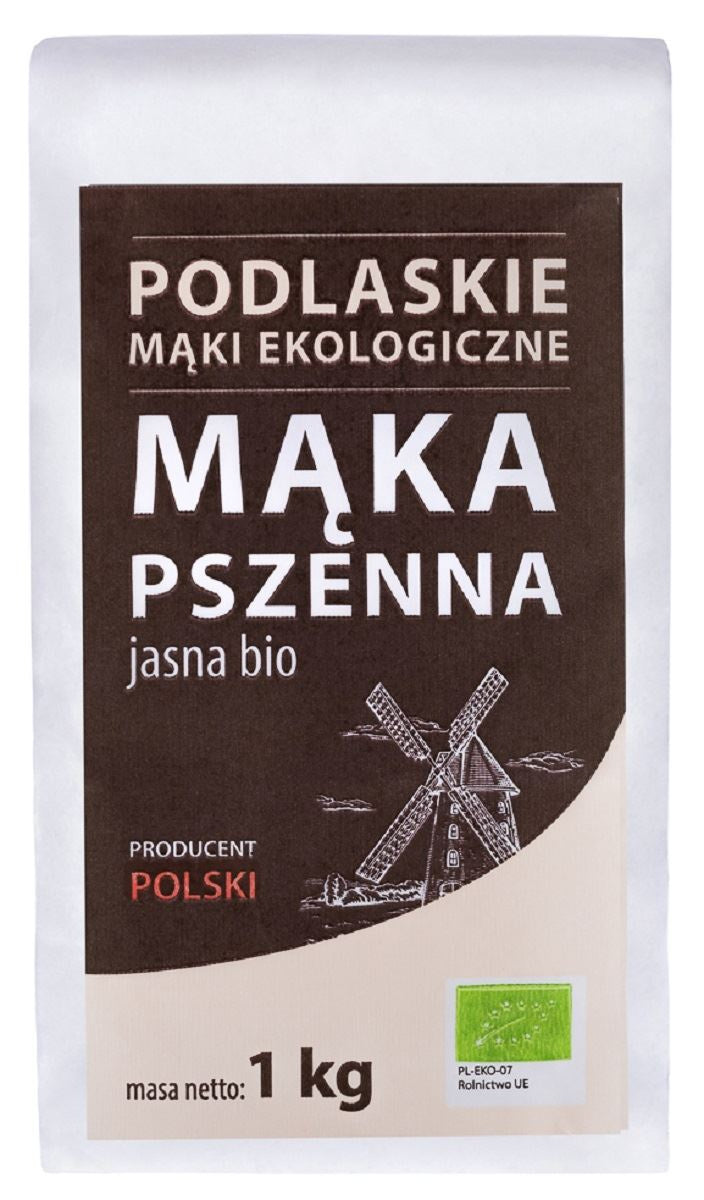 Mąka Pszenna Jasna Typ 550 BIO (3 szt x 1 kg)