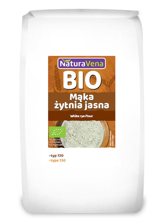 Mąka Żytnia Chlebowa Typ 720 BIO (5 szt x 1 kg)