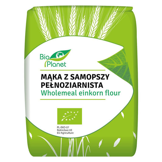 Mąka z Samopszy Pełnoziarnista BIO (2 szt x 1 kg)