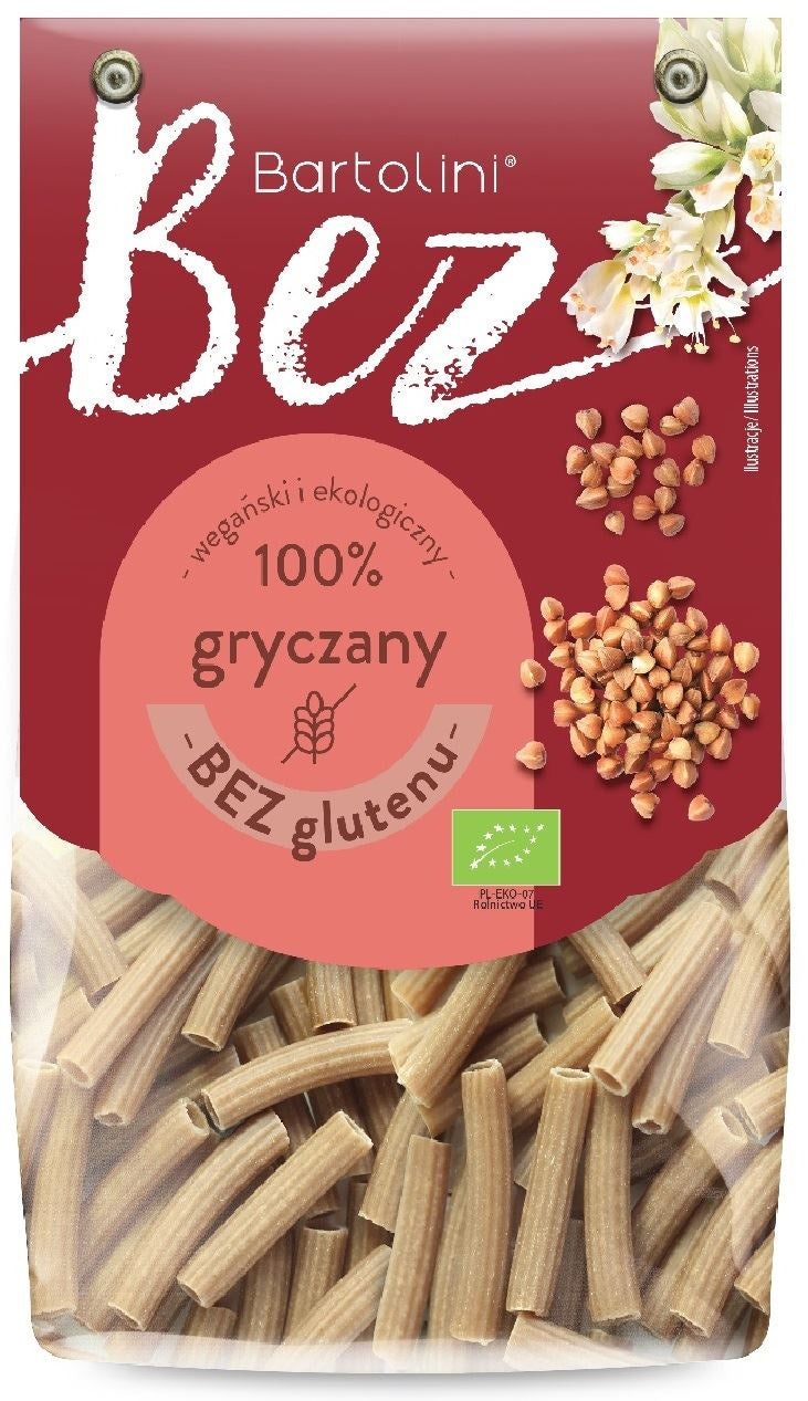 Makaron (Gryczany) Rurka Maccheroni Bezglutenowy BIO (2 szt x 250 g)