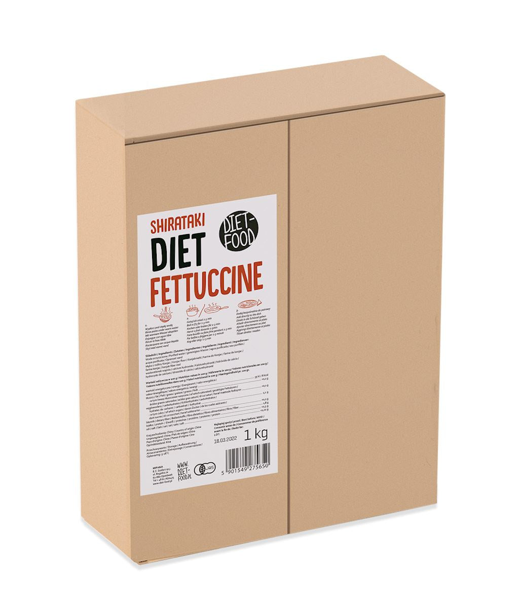 Makaron (Konjac) Shirataki Fettuccine 1 kg - Diet